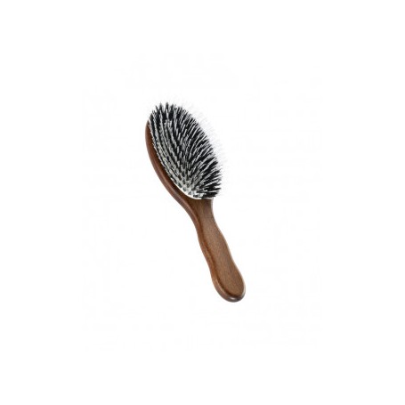 Acca Kappa 943 Spazzola Ovale In Legno Con Setole Miste Di Cinghiale E Nylon, Specifica Per Extension.