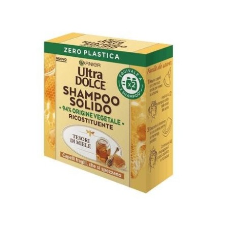 Garnier Ultra Dolce Shampoo Solido Tesori Di Miele 60G