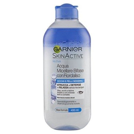 Garnier Skin Active Acqua Micellare Bifase Con Fiordaliso 400 ml