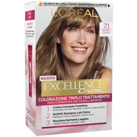 L'Oreal Paris Excellence  7.1 Biondo Cenere