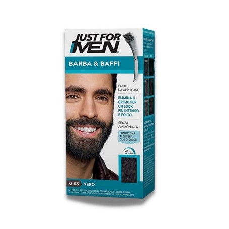 Just for men barba & baffi m-55 nero