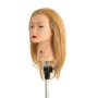 Labor pro testastudio I113 40Cm capelli veri biondo chiaro