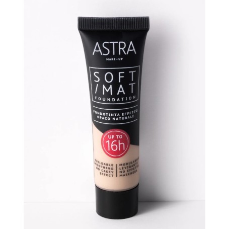 Astra SOFT MAT FOUNDATION Fondotinta effetto opaco naturale