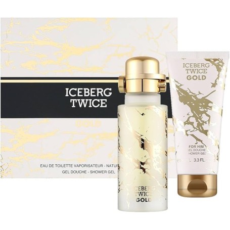 Iceberg twice gold uomo kit