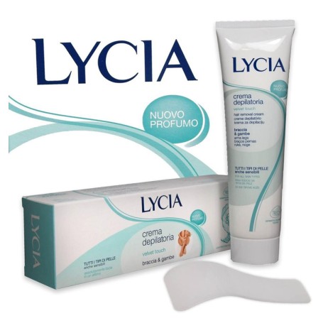 Lycia Velvet Touch Crema Depilatoria Braccia E Gambe 150ml