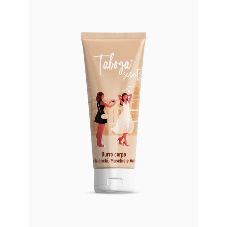Taboga scents Fiori bianchi, muschio e ambra burro corpo 250ml