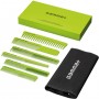 Gammapiù set Pettini Professionali Barbiere con Astuccio verde