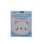 COSMI Maschera Viso in Tessuto Orso Bianco