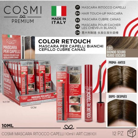 COSMI MASCARA PER CAPELLI CASTANO SCURO