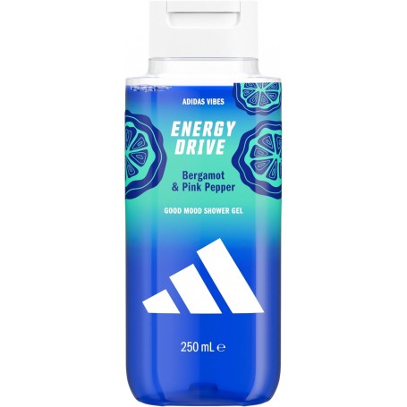 Adidas vibes Energy drive bagno schiuma 250ml