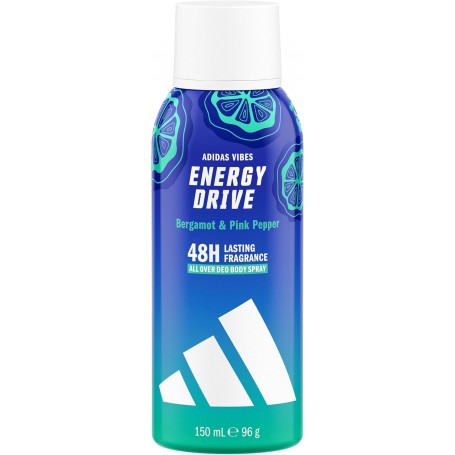 Adidas vibes Energy drive deodorante 150ml