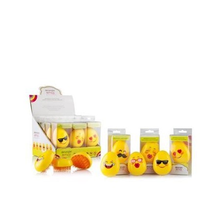 Labor Detangler Emoji Mini Spazzola Sciogli Nodo