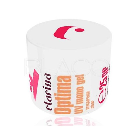 Optima Uv/Led Gel 25Gr - Monogel Trasparente Per Unghie Naturali