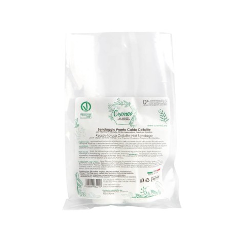 Bendaggio Pronto Caldo Cellulite 2 Bende Ml 200 Cremeò Biocosmesi