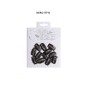 EUROSOCAP SEISETA 12 METALLIC CLIPS Clip in Metallo SEISETA NERO