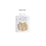 EUROSOCAP SEISETA 12 METALLIC CLIPS Clip in Metallo SEISETA BEIGE