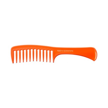 Guenzani Pettine Con Manico Denti Radi Art.5514 Colori Assortiti Fluo