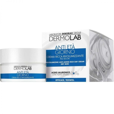 Dermolab Crema Viso Ricca Rivolumizzante Giorno Anti Età