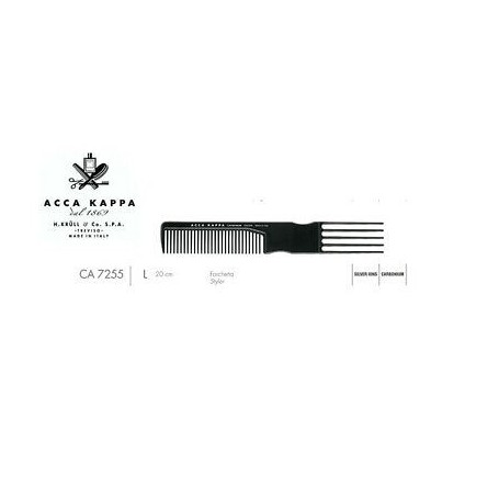 Acca Kappa Pettine A Forchetta In Carbonio 20 Cm Ca7255 (C9)