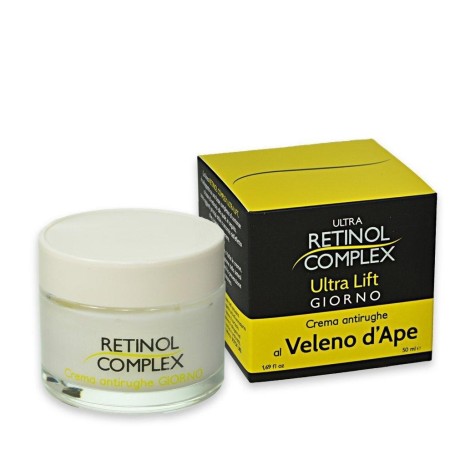Crema Viso Collo Idratante Pelle Rigenerante Antirughe Al Veleno D'Ape 50 Ml