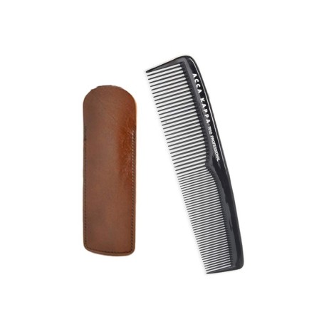 Acca Kappa - Pettine Tascabile Rado/Fitto In Fibra Di Carbonio 7012