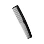 Acca Kappa - Pettine Professionale Famiglia Rado/Fitto Col.Nero 7208