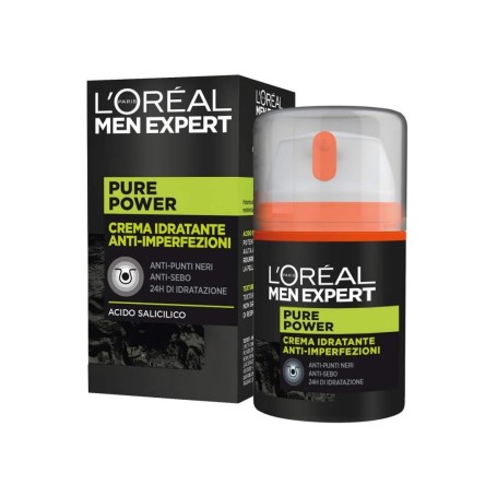 L Oreal Men Expert Pure Power Crema Idratante Anti Imperfezioni 50Ml