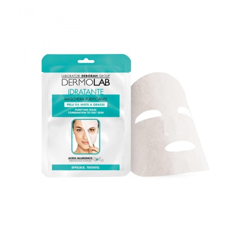 Deborah Dermolab Maschera In Tessuto Detergente Purificante 25 G