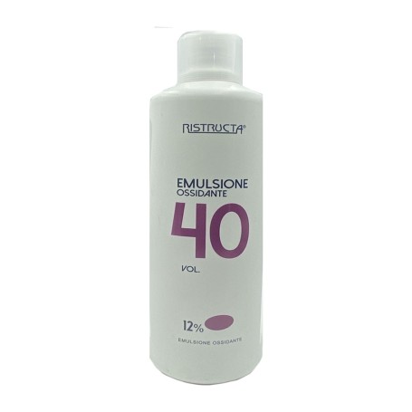 Ristructa Acqua Ossigenata Emulsionata Profumata 40 Volumi 1000 Ml