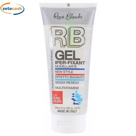 Renee Blanche Gel Iper Fixant Modellante Per Capelli Tubo 200 Ml