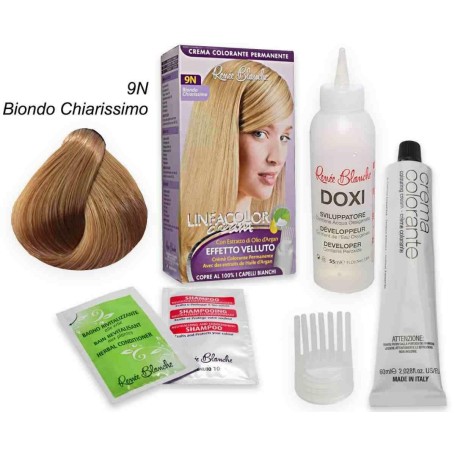Renee Blanche Shampoo Linfacolor Cream Colore Vivo 9N Biondo Chiarissimo
