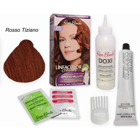 Renee Blanche Shampoo Linfacolor Cream Colore Vivo Rosso Tiziano