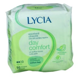 Lycia Day Comfort Assorbenti Ultra Sottili Anatomici Conf.16 Pz