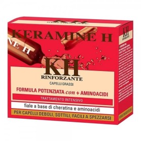 Keramine H Fiale Monodose Rinforzante Per Capelli Grassi Con Aminoacidi 10X10Ml