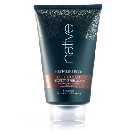 Native Maschera Ristrutturante Idratante Keratina E Olio Argan 250 Ml