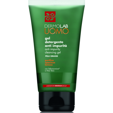 DERMOLAB UOMO GEL DETERGENTE ANTI IMPURITA' PELLI GRASSE 150 ML