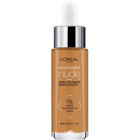 L'Oreal Accord Parfait Serum Nude Fondotinta 30 Ml